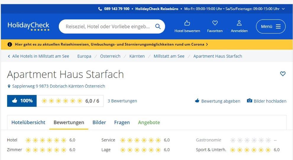 Apartment Haus Starfach Döbriach Exterior foto